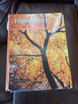 Trigonometry 11th Edition 