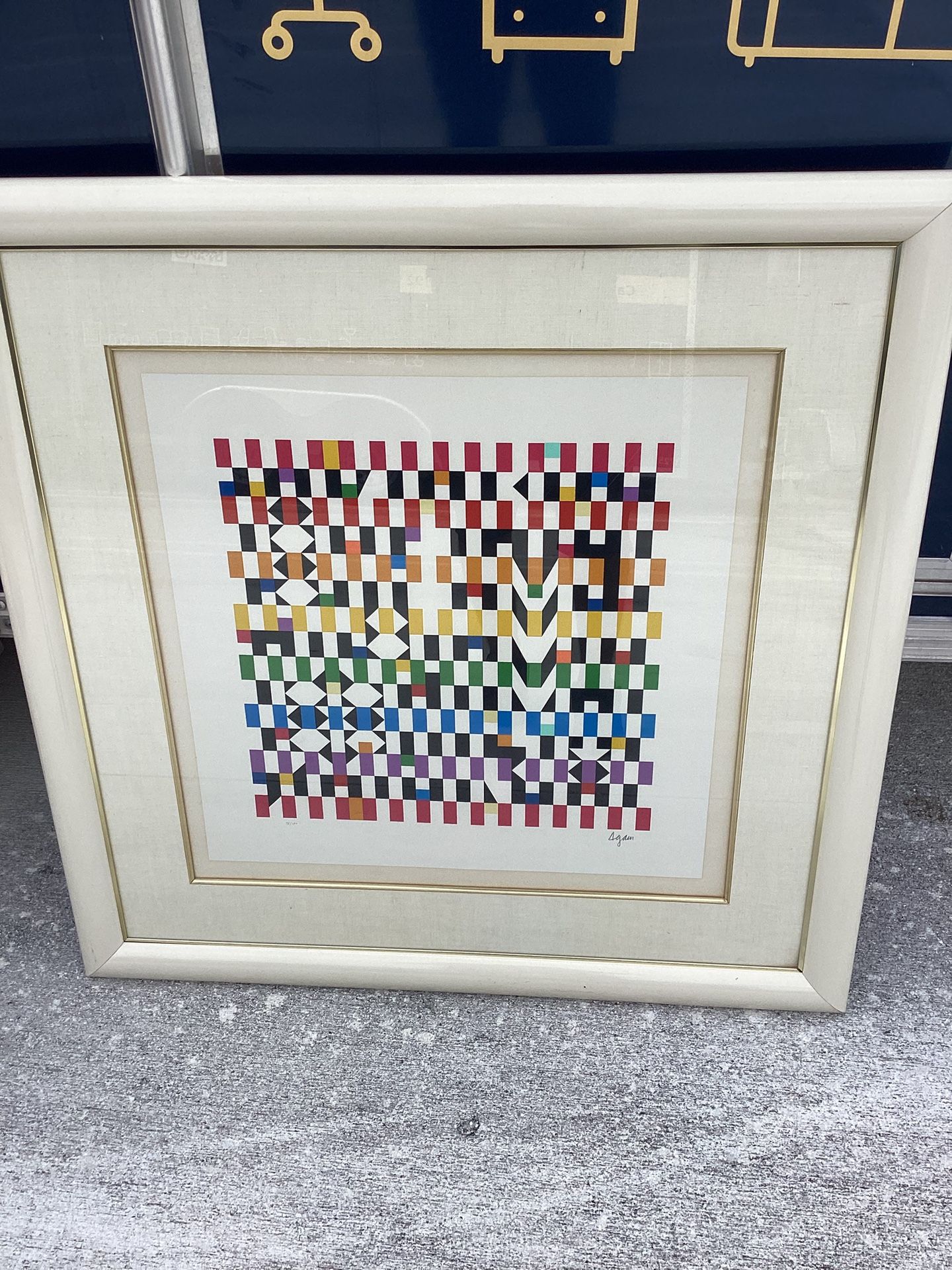 Yaacov Agam Rhythm Mirror (1981)