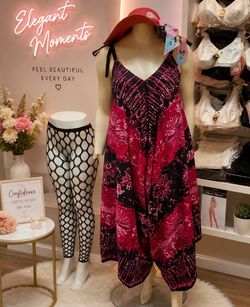 Turn heads with this beautiful pink and black floral maxi dress, designed for comfort, style, and effortless elegance. The flowing silhouette creates 