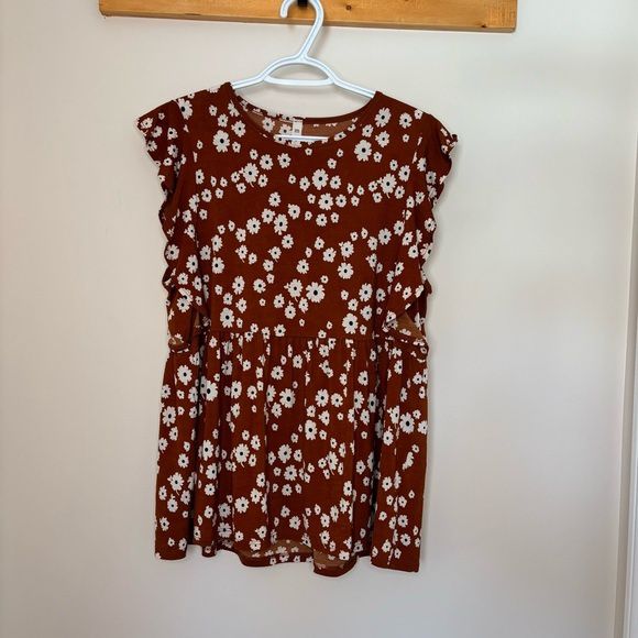 MTS Floral Babydoll Top