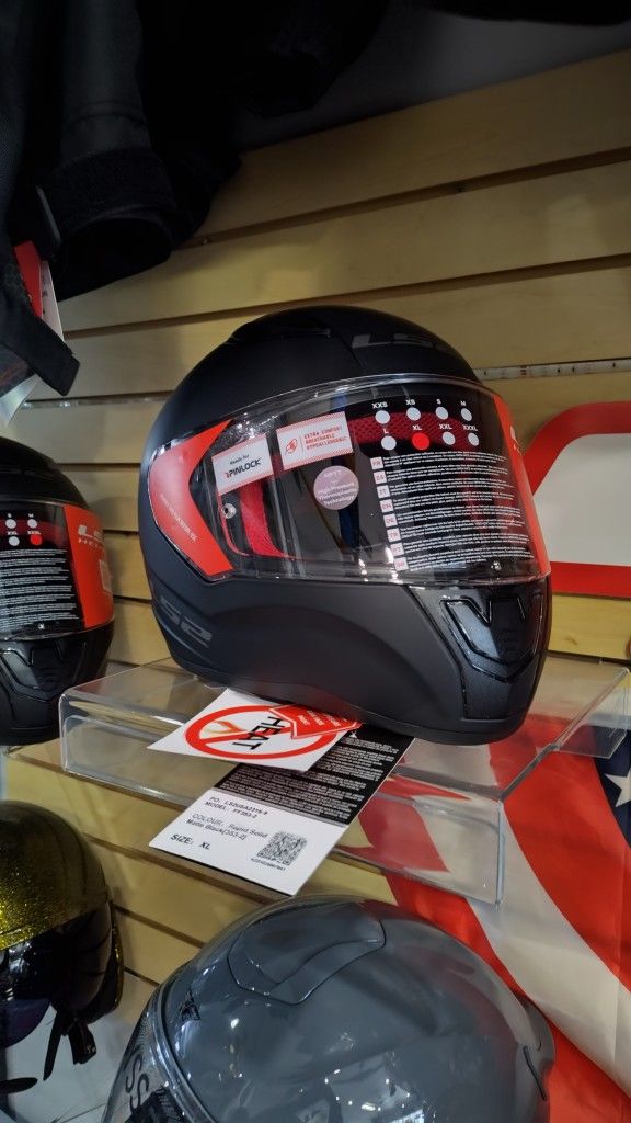 LS2 Motorcycle Helmet Size Large DOT ECE Approved Brand New