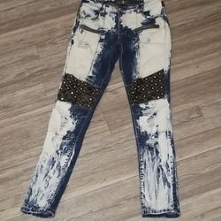 Baby phat jeans tie dye denim