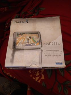 Garmin  Nuvi 265 Wt