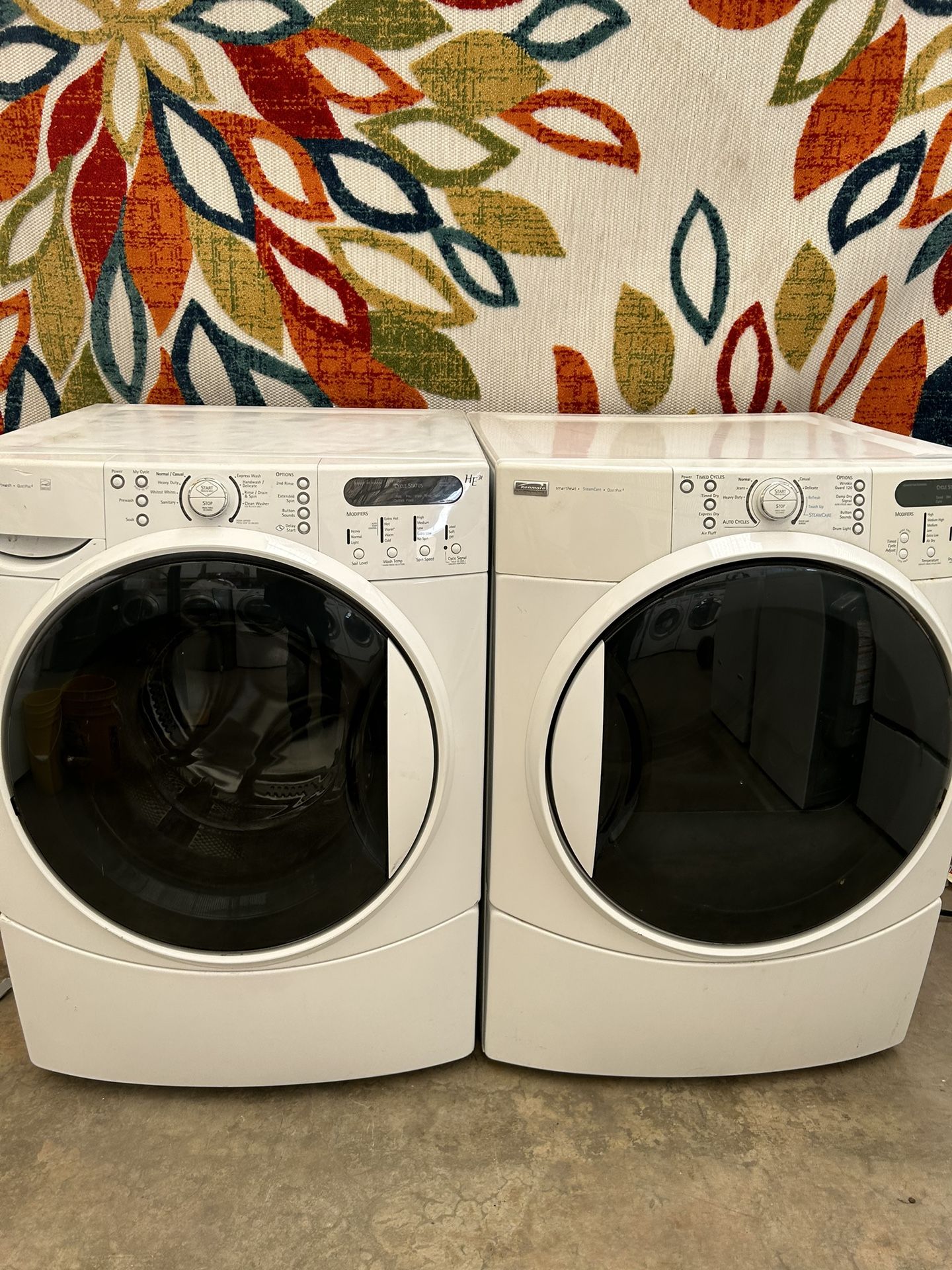 Kenmore Washer And Dryer