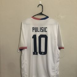 USA 2024 Home Pulisic Jersey (small Medium Large XL 2X)