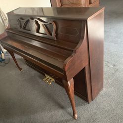 W.W. Kimball Piano With Bench 