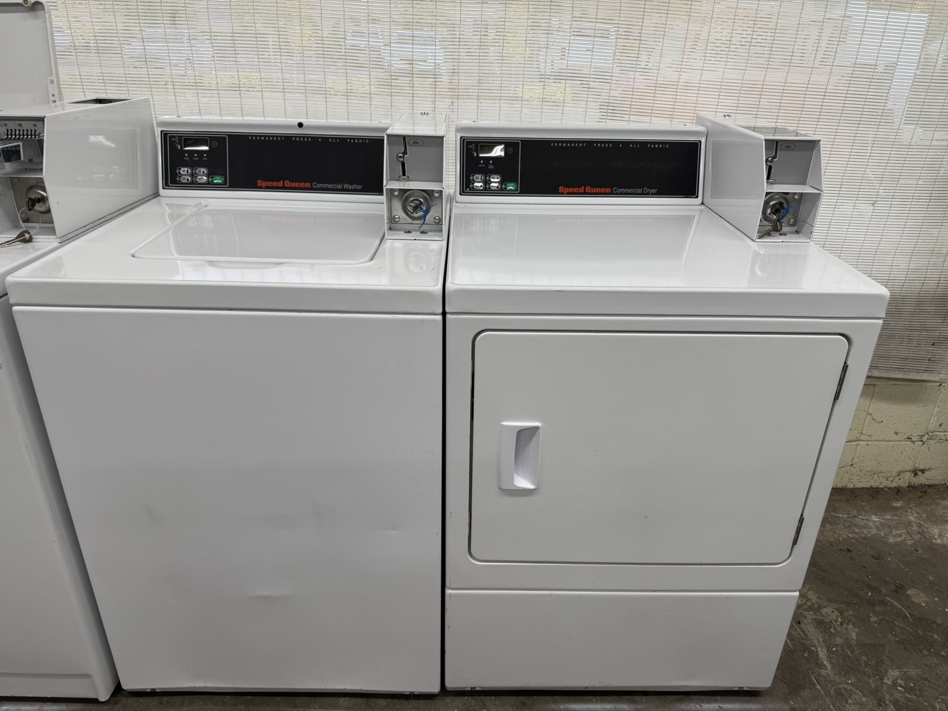 Speed Queen Commercial Coin Washer & Dryer