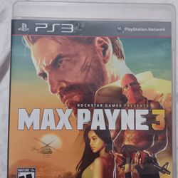 Max Payne 3  Ps3