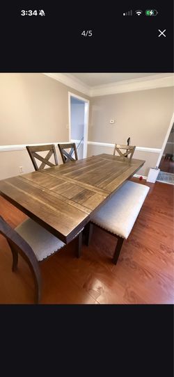 Dining Set + Bench