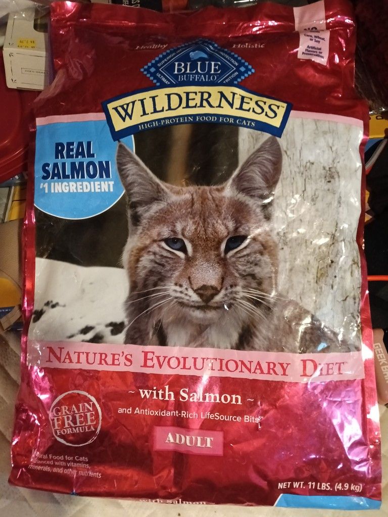 Blue Buffalo Wilderness Cat Food 2 Bags