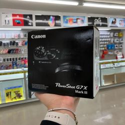 Canon power shot G7x Mark III