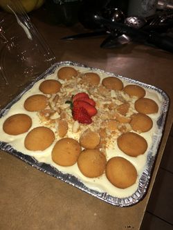 Freshly Made Banana Pudding