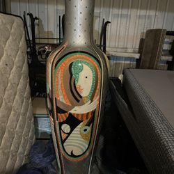 Tinaja Grande De Marca Y Bonita Decoracion De Pintura 