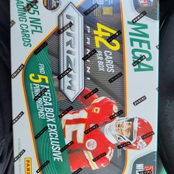 2025 nfl Panini prizm mega box