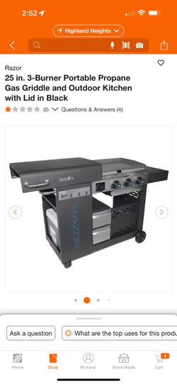 Razor Griddle Gas