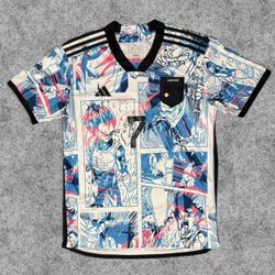 Japan Dragon Ball Z Japanese National Team Official Soccer Jersey Medium