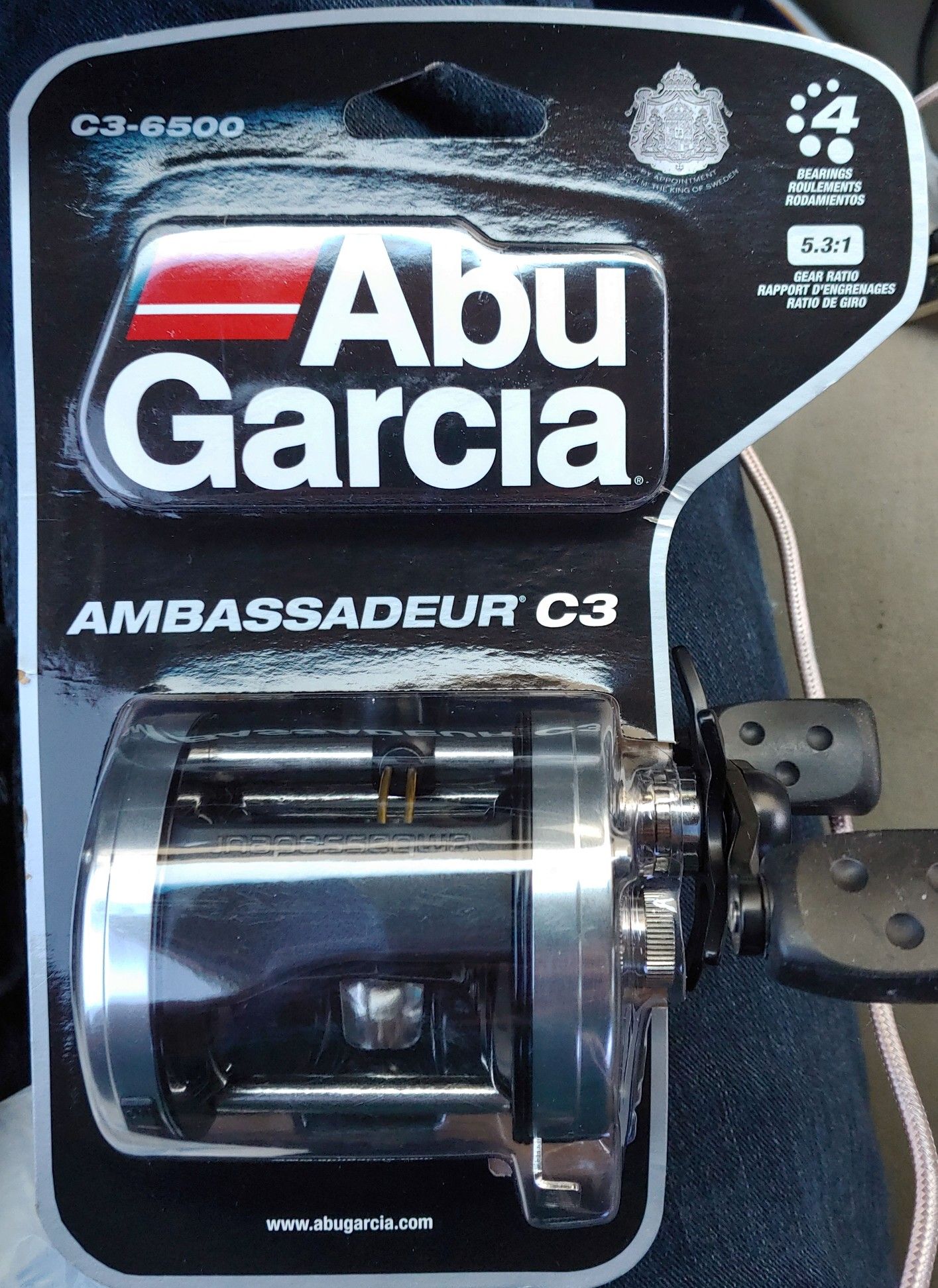 Abu Garcia - Ambassadeur C3-6500 Fishing Reel - New! for Sale in  Willowbrook, KS - OfferUp