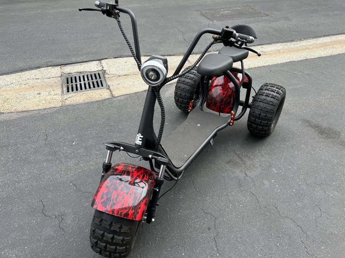 Electric Scooter, Fat Tire Electric Trike, Financing Available