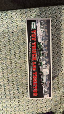Hess Toy Truck and Tractor Set