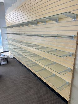 FREE - Glass Shelves and brackets