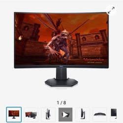 27 Inch Dell Curved Gaming Monitor 
