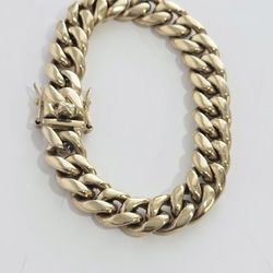 I Deliver I Ship 14k Gold Plated  Bracelet