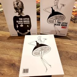 The Little Black Dress & The Little Black Dress Diet Hardback Book Set with Case 6.5in x 9in 