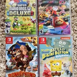 Nintendo switch games loot!