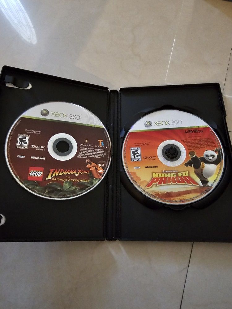 Lego Indiana Jones And Kung Fu Panda Xbox 360