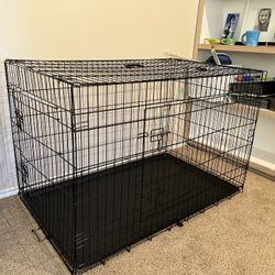 Dog Crate for Extra Large Dogs  - 42”