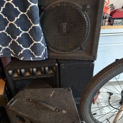 4 Dj Speakers 