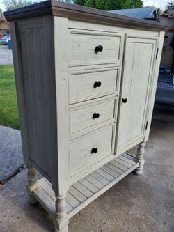 Ashley Havalance Door Chest Dresser