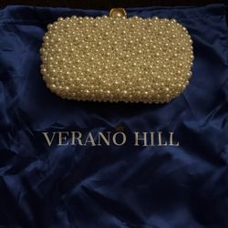 Chantal Pearl Clutch Bag