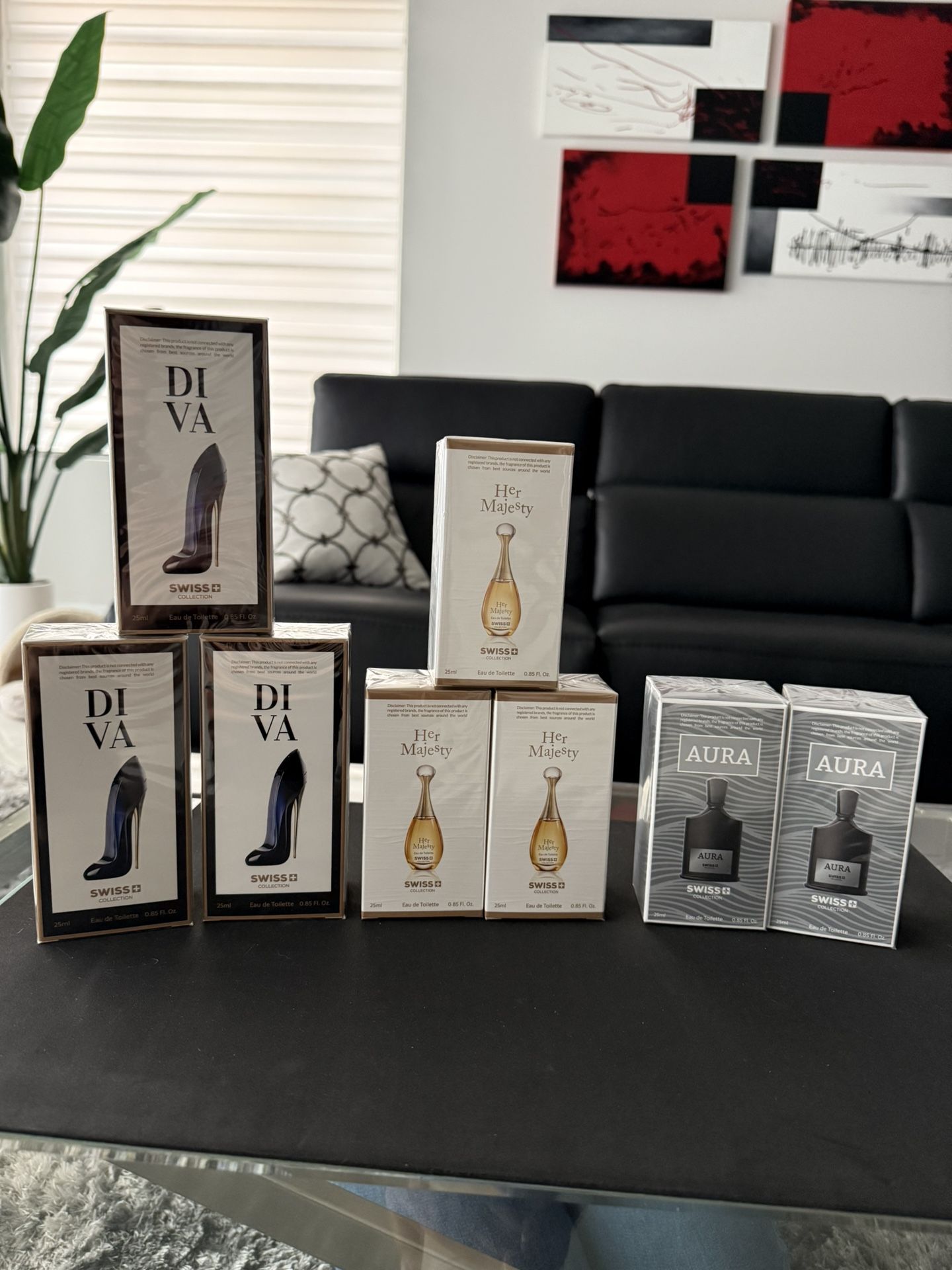 Swiss Collection Perfumes Minis