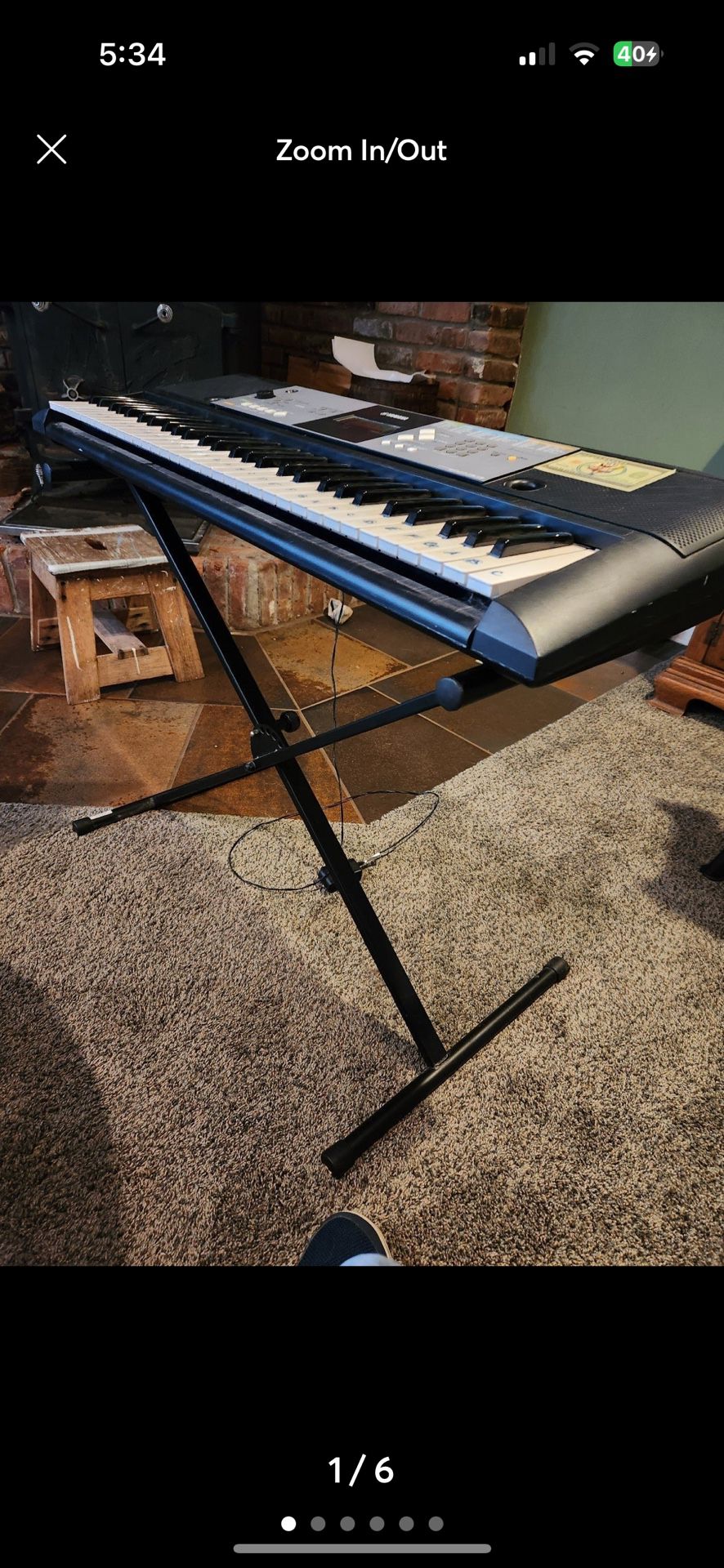 Yamaha E233 electronic piano
