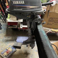 2002 Yamaha 4 HP 4 Stroke F4MSHA model