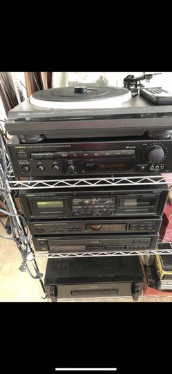 Onkyo Stereo System - Surround Sound with receiver - Free onkyo speakers included with stereo system