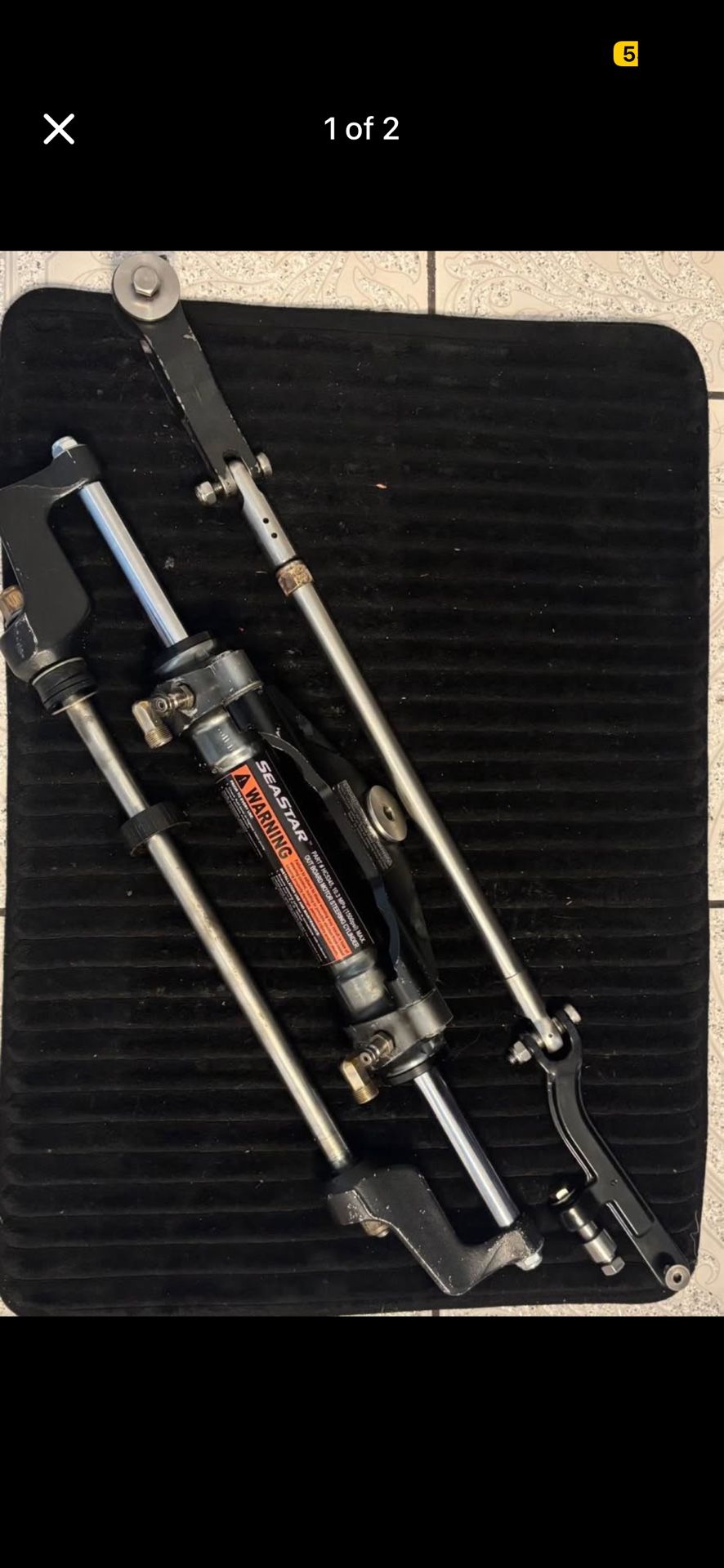 Seastar Hydraulic Steering Ram