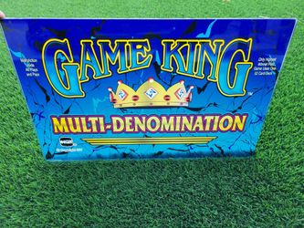 Slot Machine Glass Game King IGT Art Arcade Gameroom Mancave Collectible