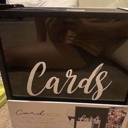 Card Box. Brand New. Great For Weddings And Parties