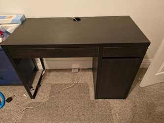 Ikea Micke Black Desk