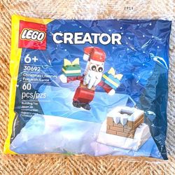 LEGO Creator Christmas Chimney Fun with Santa Polybag 30692 – New Sealed