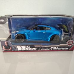 Fast And Furious Nissan Gtr Blue