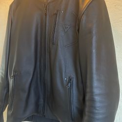 Dainese Leather Jacket Size 52 Fulcro QDF
