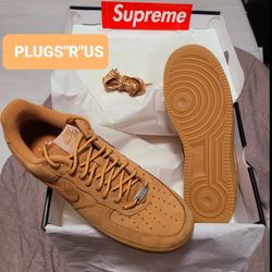 AIR FORCE SUPREME 1 WHEAT 10.5M/12W 