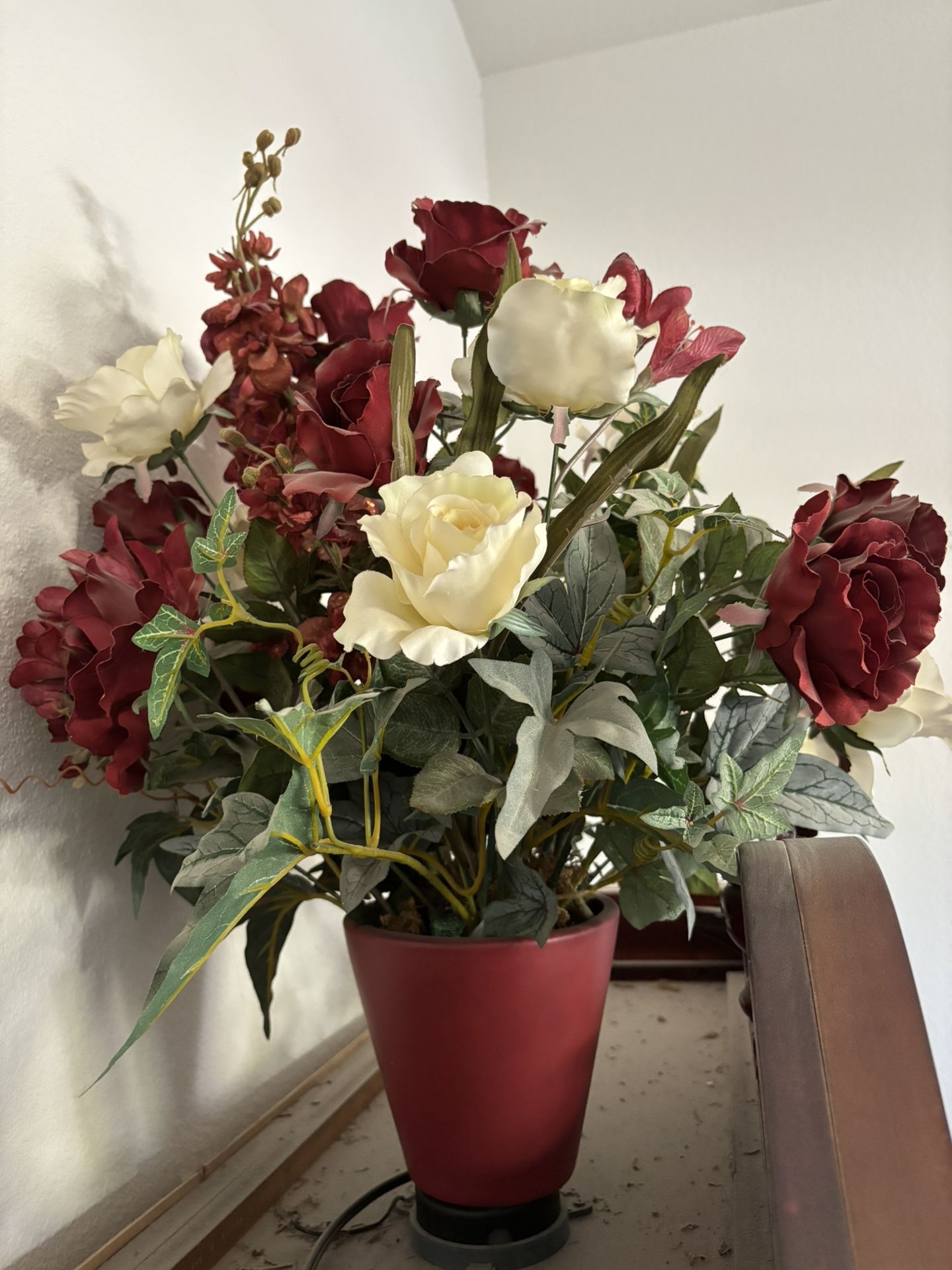 Artificial Flowers with Pot