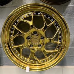 Aodhan DS -01 18 Inch Rims With Gold Vaccum For Sale🔥🛞We Carry All Kinds Of Major Brands😎🛞