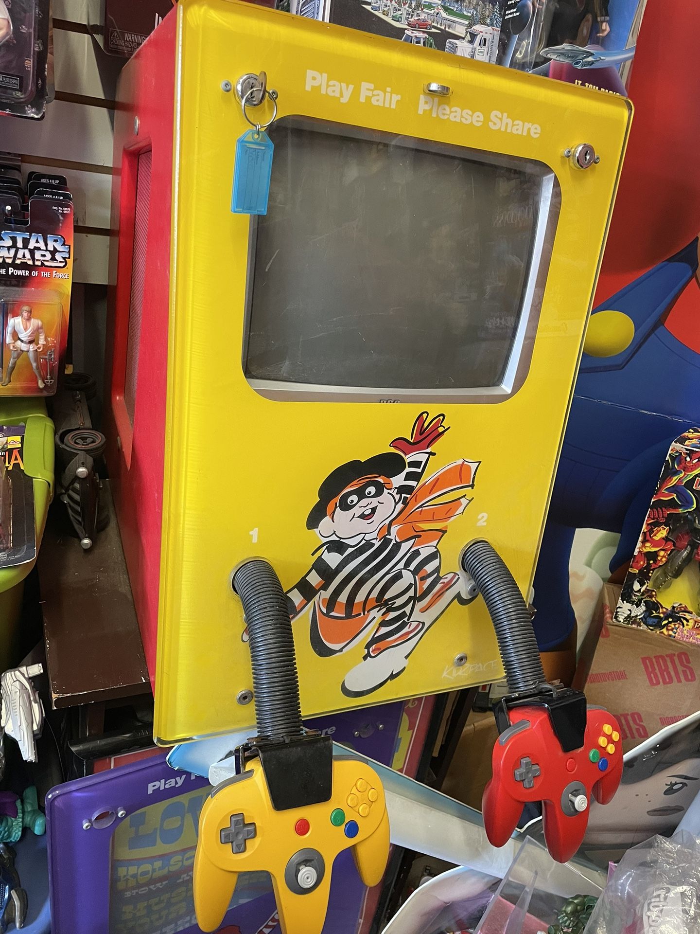 McDonald’s Nintendo Kiosk Nintendo 64 GameCube N64 Video Games for Sale