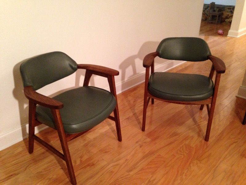 Vintage mid century Murphy Miller chairs