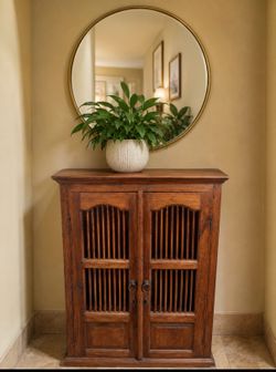 Vintage Solid Wood Accent Cabinet / Sideboard